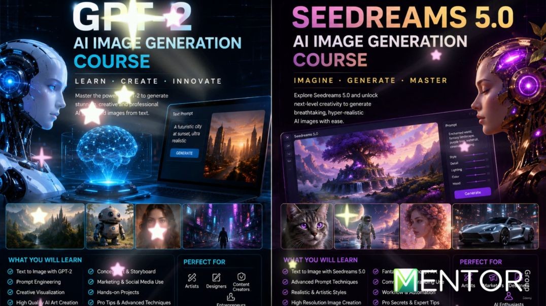 Aula 1 - Curso de Inteligência Artificial ChatGPT 2 e SeeDreams 5.0